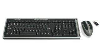 IOGEAR Long Range Media Center Desktop Keyboard and Mouse Combo,2.4GHz Wireless GKM551R (Black): Electronics