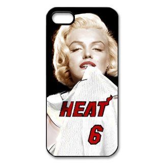 NBA Miami Heat LeBron James Iphone 5 5s Case Marilyn Monroe case cover by diyphonecasecase store: Books