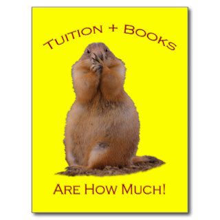 Tuition & Books Are How Much Post Cards