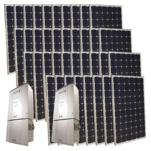 Grape Solar 9,500 Watt Monocrystalline PV Grid Tied Solar Power Kit GS 9500 KIT