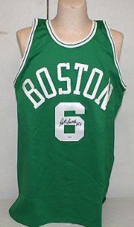 BILL RUSSELL SIGNED AUTOGRAPHED BOSTON CELTICS JERSEY PSA/DNA #V48429 Sports Collectibles