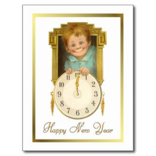 Vintage New Year Post Cards