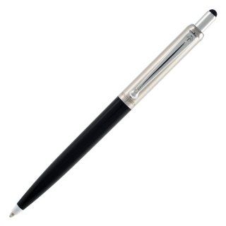 Monteverde Jump Ballpoint Pen w/ Top Stylus for iPad, iPhone, iPod Touch, & Other Touch Screens   Solid Black: Everything Else