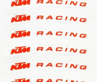 10xKTM Decal Sticker Racing excel KTM rim RC8 sting enduro sport duke 125 250 300 400 450 500 505 520 525 530 560 600 620 625 640 660 690 950 990 adventure VC TVC LC4 350 sixdays wheel EXC F 200 R Sx F 150 XC XCF W SMR SMC LSE SM SXC MXC Super moto mxc sup