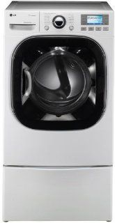 LG 7.4 CF ELEC DRYER FRONT PANEL WHITE Appliances