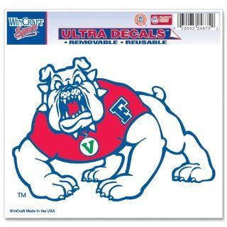 Fresno State Bulldogs Official NCAA 4.5"x6" Car Window Cling Decal by Wincraft  Sports Fan Decals  Sports & Outdoors