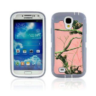 LiViTech(TM) Natural Tree Camo Defender Design Military Grade Case with Holster for Samsung Galaxy S4 S IV I9500 (Pink): Cell Phones & Accessories