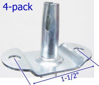 Oajen caster socket furniture insert for 5/16" x 1 1/2" stem, 4 pack : Chair Casters : Office Products
