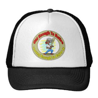 Old Enough To Retire Trucker Hats
