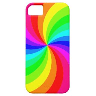 spinning rainbow iPhone 5/5S covers