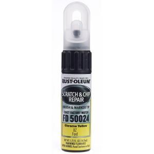 Rust Oleum Automotive 0.5 oz. Chrome Yellow Scratch and Chip Repair Marker (6 Pack) FD50024A