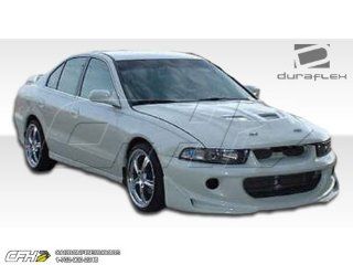 1999 2003 Mitsubishi Galant Duraflex Cyber 2 Body Kit   4 Piece   Includes Cyber 2 Front Bumper Cover (102139) Cyber 2 Rear Bumper Cover (102142) Cyber 2 Side Skirts Rocker Panels (102143) Automotive