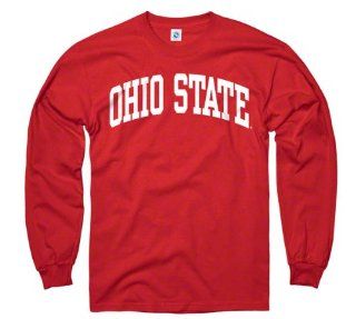 Ohio State Buckeyes Youth Red Arch Long Sleeve T Shirt : Sports Fan T Shirts : Sports & Outdoors