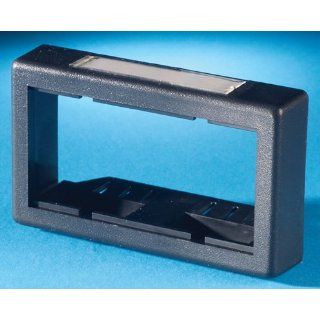 OR 40700072 00   Ortronics Furniture Bezel for TIA 569 Furniture Opening, Black: Industrial & Scientific