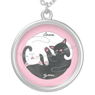 Cat Love Personalized Necklace