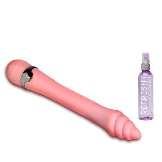 Ladygasm Rose Multi speed Massager Vibrator  Discreet Affordable Portable   Personal Vibrator   Plus Refresh Toy Cleaner: Health & Personal Care