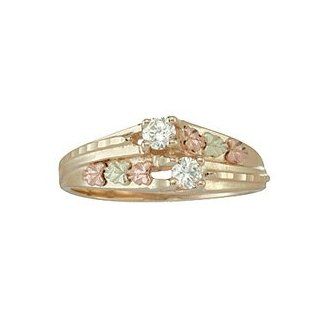 Black Hills Gold Diamond Ring made of 10k Gold from Coleman: Black Hills Gold Jewelry by Coleman: Jewelry