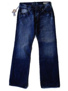 New 575 Denim Men's Jeans Dark Wash Relaxed #M2DRK MBL (33) at  Mens Clothing store: