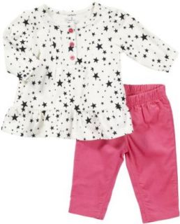 Carter's Baby Girls' L/S Woven Set: Clothing