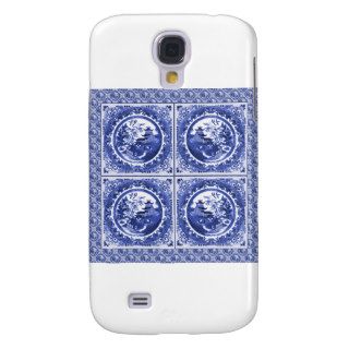 Blue and white, willow pattern design samsung galaxy s4 cover