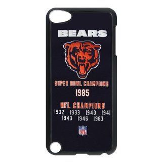 Custom NFL Chicago Bears Back Cover Case for iPod Touch 5th Generation LLIP5 576: Cell Phones & Accessories