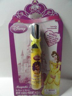 Disney Princess Magnetic Magical Lip Gloss Bell Lovely Lemonade: Toys & Games