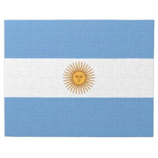 Argentina Flag Puzzle