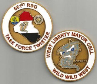 561st Regional Support Group Task Force Twister Wild Wild West Challenge Coin 