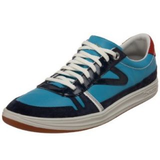 Tretorn Men's Rodlera Nylon Sneaker, Lake Blue/Dress Blues/Cloud Dancer, 7 D: Fashion Sneakers: Shoes