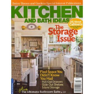 Better Homes and Gardens Special Interest, Kitchen & Bath, September/October 2008 Issue: Editors of BETTER HOMES AND GARDENS SPECIAL INTEREST Magazine: Books
