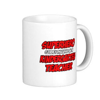 SuperheroKindergarten Teacher Coffee Mug