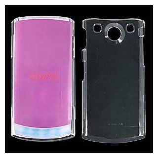 Crystal Clear Hard Case Snap on Cover Case for LG dLite GD570: Everything Else