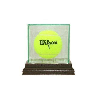 Engraved Glass Tennis Ball Display Case : Sports Awards : Sports & Outdoors