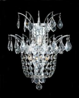 Flora 3 Light Chandelier Finish: Chrome, Crystal Trim: Chrome / Spectra Swarovski   Wall Sconces  