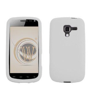 White Silicone Skin Soft Phone Cover for AT&T Samsung SGH i577: Cell Phones & Accessories