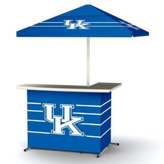 NCAA Kentucky Wildcats Portable Wheel Bag Travel L Shape Umbrella Basic Bar Blue : Sports Fan Furniture : Sports & Outdoors