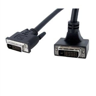 StarTech DVIDDMMBA6 6 Feet 90° Down Angled Dual Link DVI D Monitor Cable   M/M: Electronics