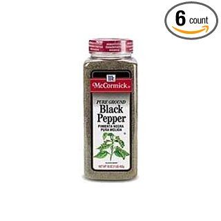 McCormick Pure Ground Black Pepper   18 oz. container, 6 per case: Industrial & Scientific