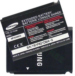 SamSUNG OEM AB103450CA EXTENDED BATTERY FOR i607: Cell Phones & Accessories