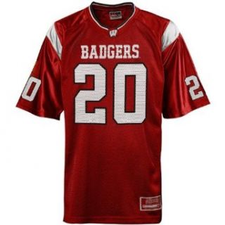 Wisconsin Badgers Men's Rivalry Printed Football Jersey (Large) : Sports Fan Football Jerseys : Clothing