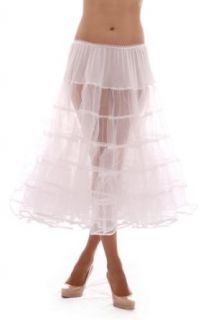 Malco Modes Tea Length 1950's Costume Petticoat Crinoline (Style 591) Malco Modes Clothing