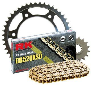 RK Racing Chain 4067 069SG Steel Rear Sprocket and GB520XSO Chain 520 Steel Conversion Kit: Automotive