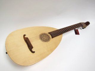 Lute Guitar, 6 String, Lacewood, Gears: Musical Instruments