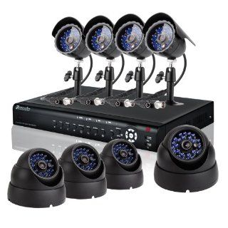Zmodo 16CH DVR Home Security Surveillance System With 4 Bullet 4 Dome Sony CCD image sensor Day/Night Cameras With 1TB Hard Drive : Camera & Photo