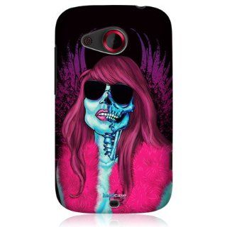 Head Case Designs Groupie Skull Of Rock Hard Back Case Cover For HTC Desire C: Cell Phones & Accessories