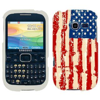 Samsung Freeform 5 Distressed USA Flag Phone Case Cover Cell Phones & Accessories