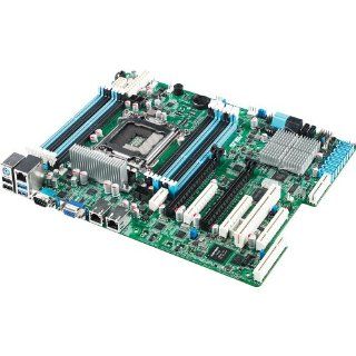 ASUS LGA2011/Intel C602 A PCH/DDR3/SATA3/V&2GbE/ATX Server Motherboard Z9PA U8 Computers & Accessories