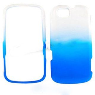For Motorola Admiral Xt603 Non Slip White Blue Matte Case Accessories Cell Phones & Accessories
