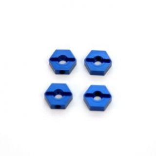 ST Racing Concepts STUM603B Aluminum Lock Pin Type Hex Adapters, Blue (4 Pieces): Toys & Games