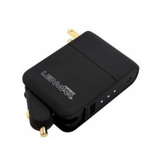 Lenmar PowerPort Gold All In 1 Portable Battery (1500mAh) Wall & Car Charger for Smartphones:iPhone 5, iPhone 4S, Samsung Galaxy S III, Galaxy S II, Galaxy Note II, Epic 4G Touch, Motorola Droid RAZR MAXX HD, HTC DROID DNA, One X+, One S, EVO 4G LTE: C